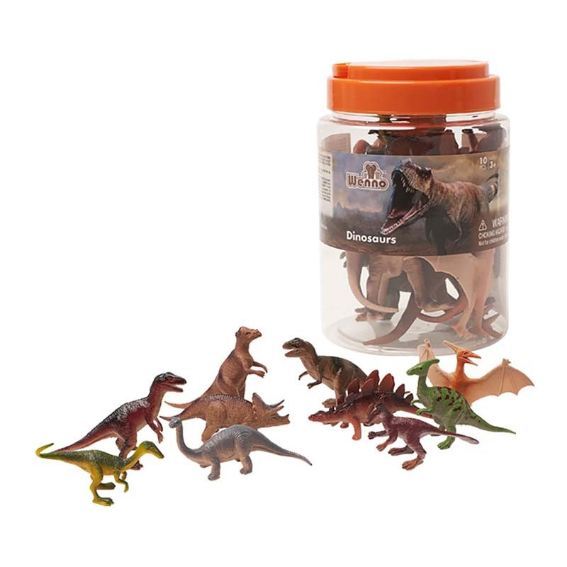 Product image: Σετ δεινοσαύρων 10 τεμάχια, , medium-null