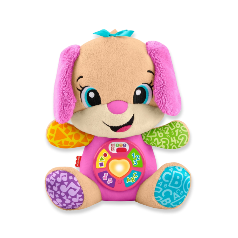 Fisher price smart stages puppy pink 6-36m, , medium-null