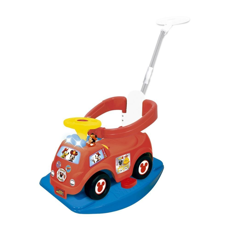 Product image: 4 σε 1 διαδραστικό αυτοκινητάκι- περπατούρα ride-on με φώτα & ήχους για παιδιά – kiddieland, , medium-null