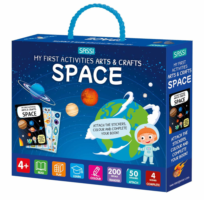 Space. My first activities arts&crafts paperback, , medium-null