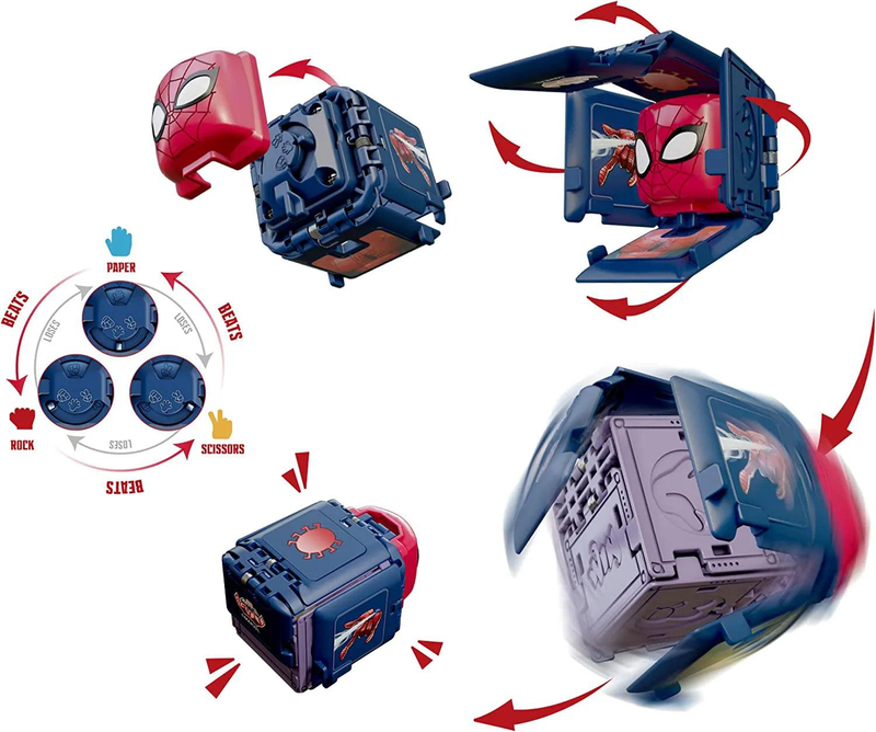 Marvel battle cube 2-pack spiderman - assorted, , medium-null