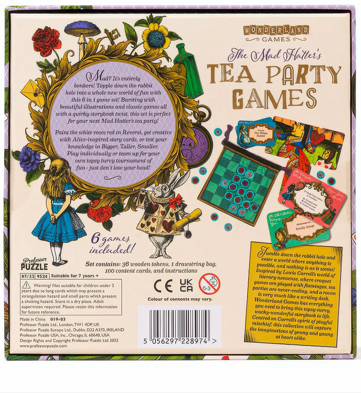 Mad hatters tea party games set, , medium image number null