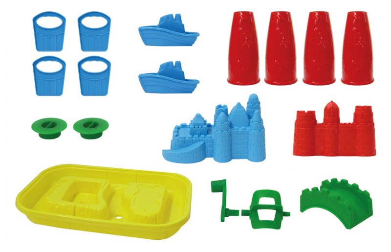 Jamara 460344 / sand & water table / indoor & outdoor / 3 yr(s) / red, , medium-null