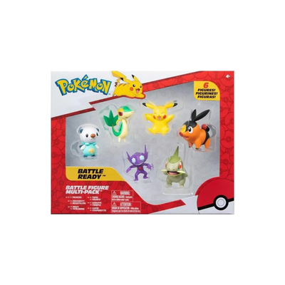 Jazwares pokemon figures 6 pcs, , medium