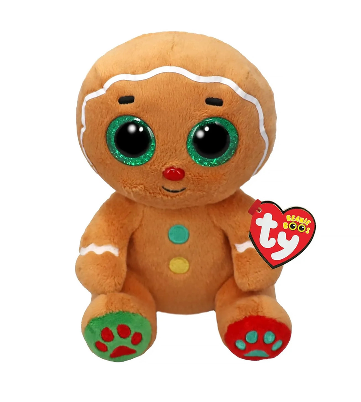 Ty beanie boo's christmas nutmeg gingerbread 15cm, , medium-null