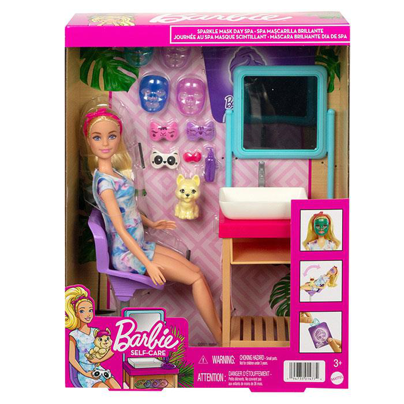 Product image: Barbie wellness spa hcm82 3y+, , medium-null