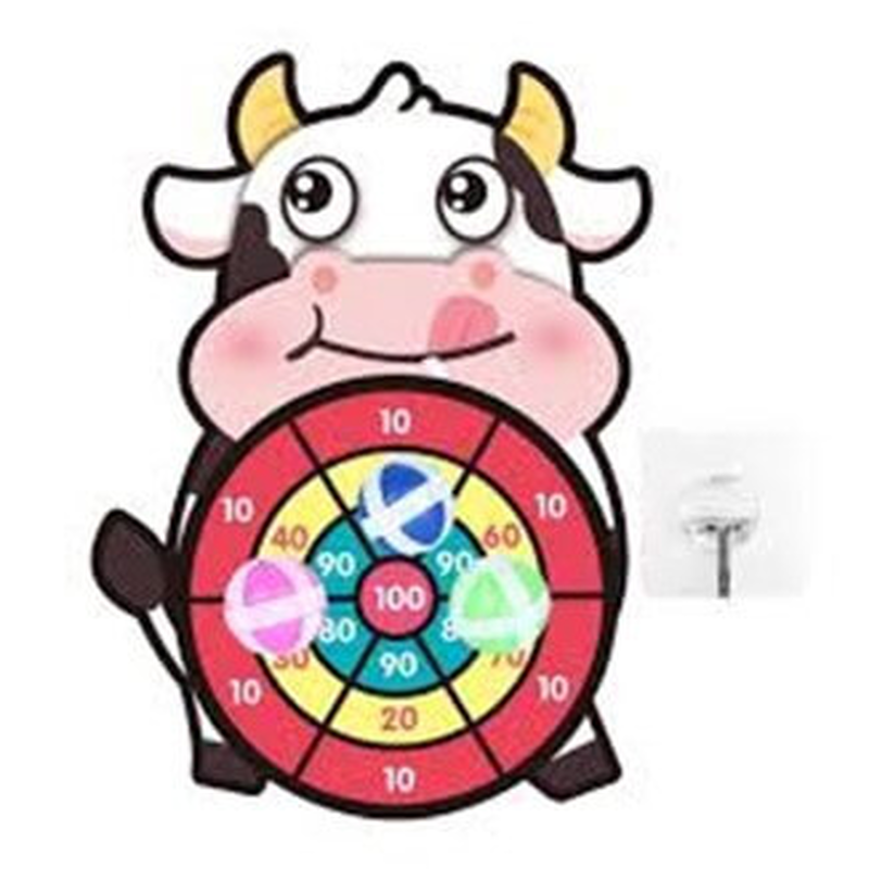 Animal throw ball darts - cow, , medium image number null