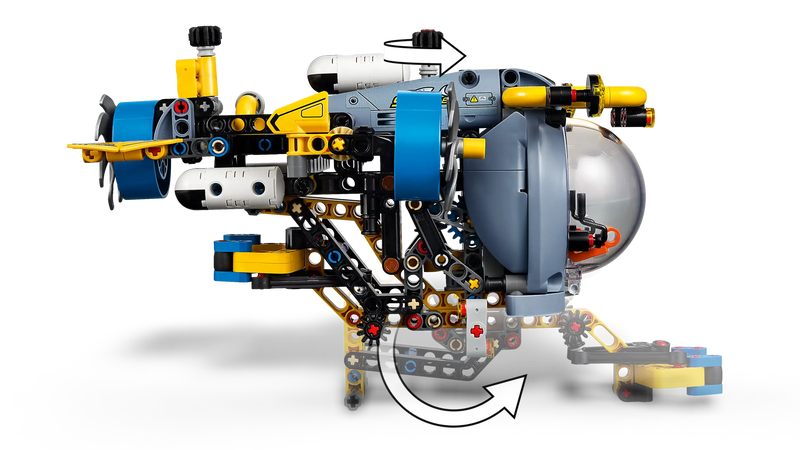 Lego technic 42201 deep-sea research submarine, , medium-null