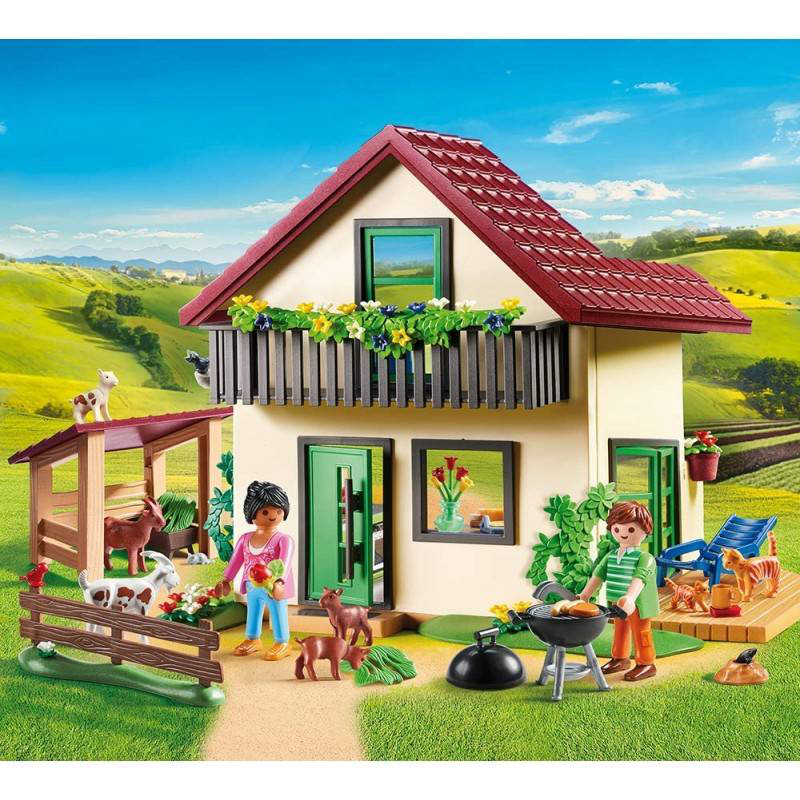 Playmobil 70133 country modern farm house, , medium-null