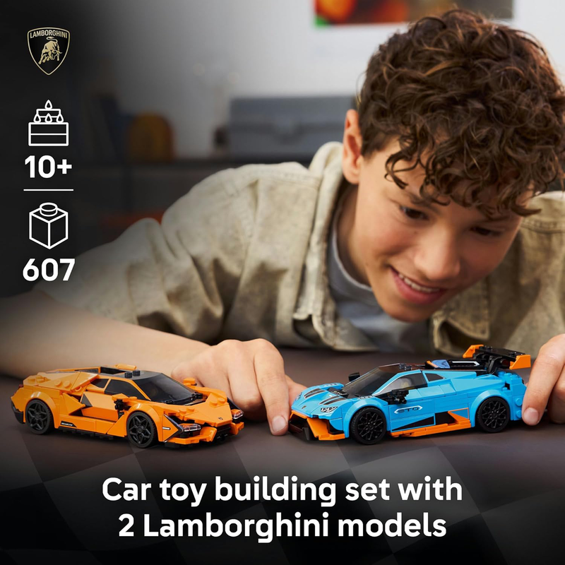 Product image: Lego speed champions lamborghini revuelto & huracán sto, , medium-null