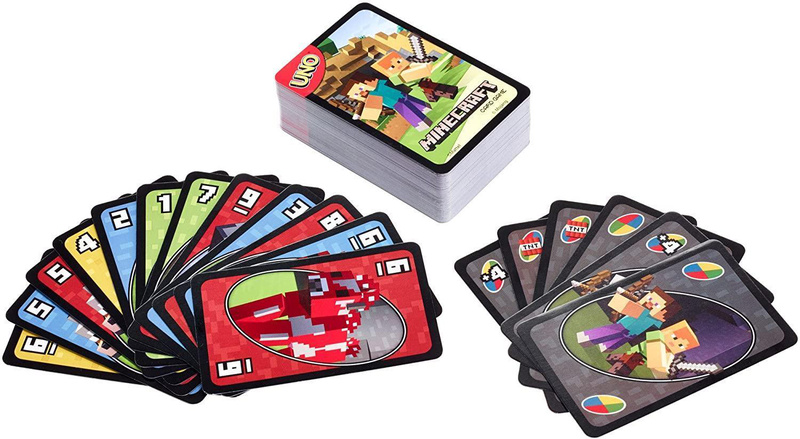 Uno minecraft playing cards-null