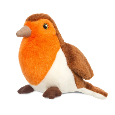 Mini flopsies robin bird 8-inch soft toy