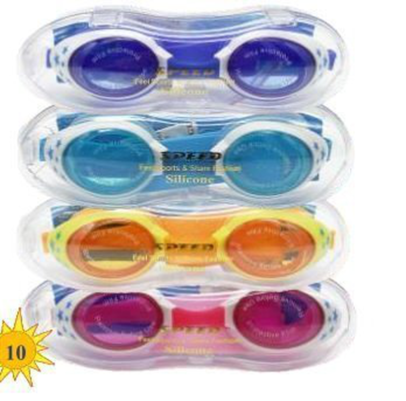 Goggles kids in case - dark blue-null
