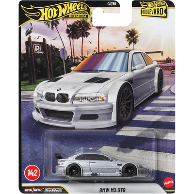 Hot wheels 1:64 bmw m3 gtr silver boulevard #142 jhw30 gjt68, , medium
