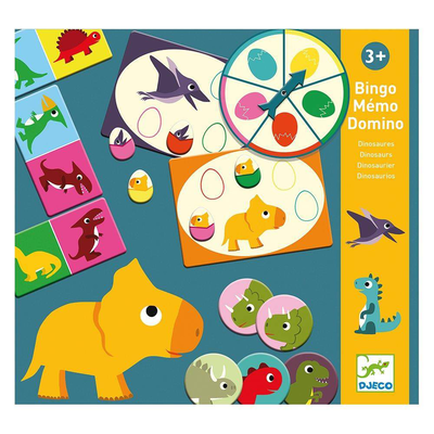 Djeco educational games dinosaurs