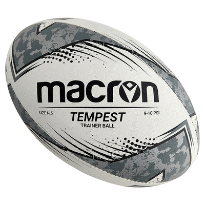 Tempest rugby ball n.5 ner, Black, medium