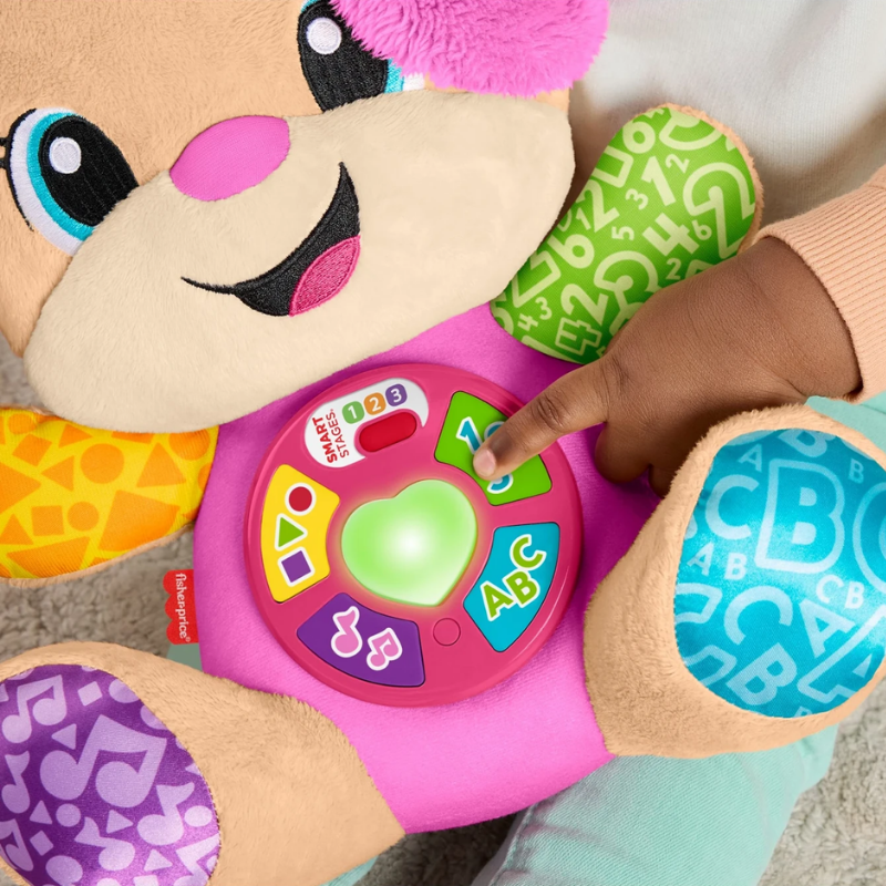 Fisher price smart stages puppy pink 6-36m, , medium-null