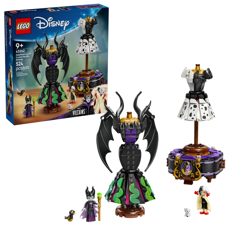 Product image: Lego disney 43262 maleficent's and cruella de vil's dresses, , medium-null