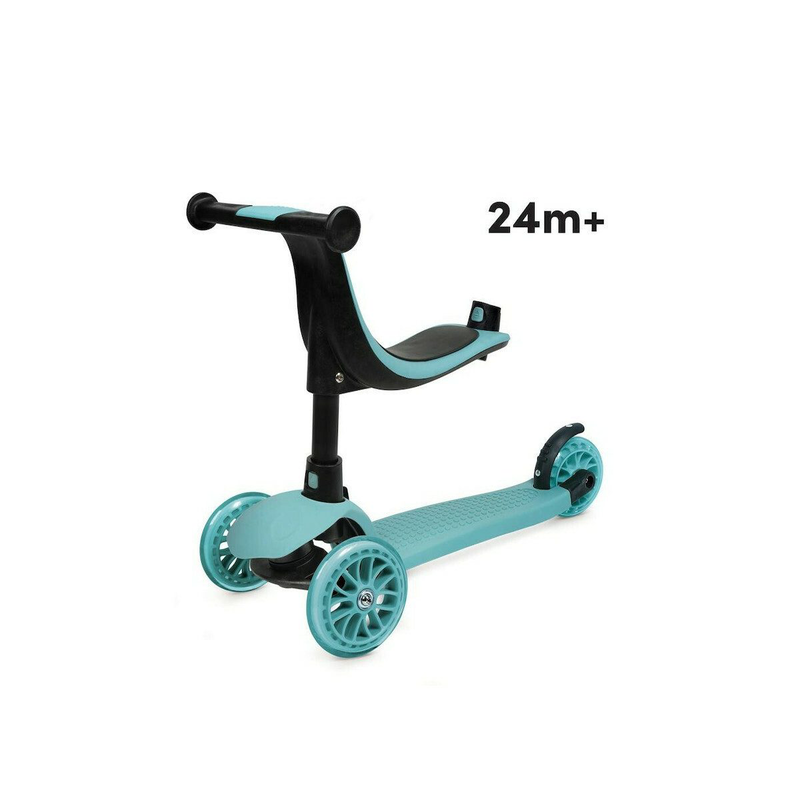 Shoko kids scooter convertible 3 in 1 light blue color, , medium-null