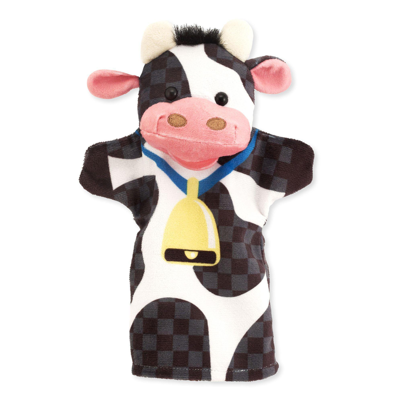 Melissa & doug farm friends hand puppets (set of 4), , medium-null