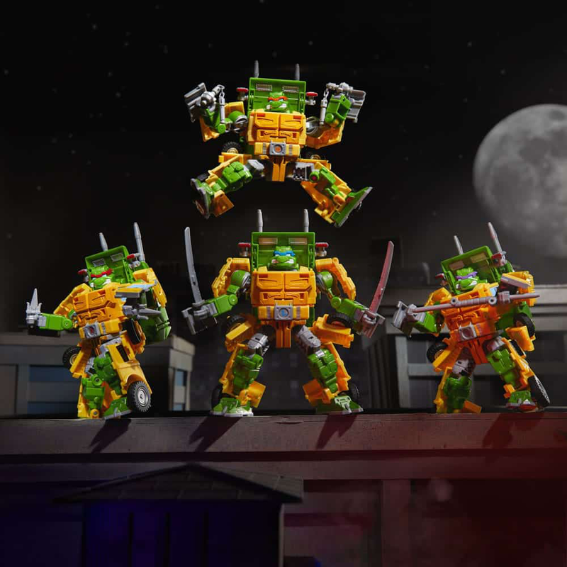 Hasbro - transformers x teenage mutant ninja turtles action figure party wallop 18 cm, , medium-null