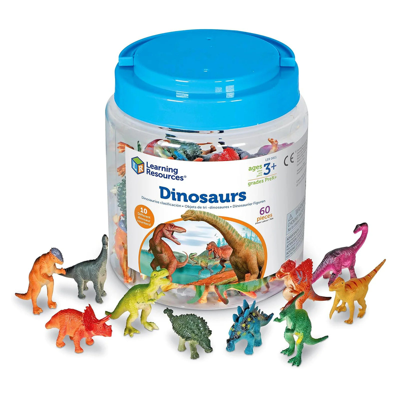 Learning resources dinosaur counters (set of 60), , medium-null