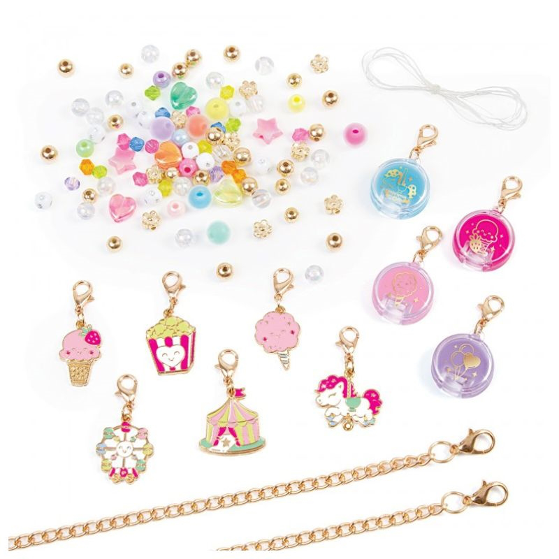 Make it real sweet spin carnival lip gloss bracelets 2705, , medium-null