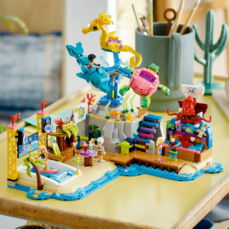 Lego friends 41737 beach amusement park, , medium-null