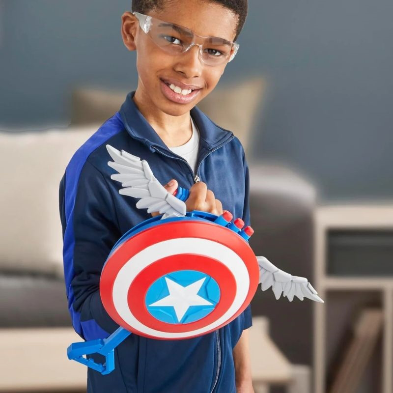Product image: Marvelhasbro studios captain america brave new world nerf skyshot blaster f9302, , medium-null