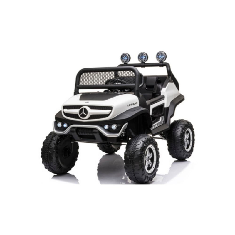 Product image: Ηλεκτροκίνητο παιδικό αυτοκινητάκι mercedes σε λευκό χρώμα, 12v, 108x66x88, , medium-null