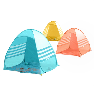 Beach tent anti-uv50 - popup in 3 colors
