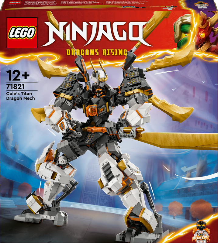 Lego ninjago cole's titan dragon mech 71821 &gamma;&iota;&alpha; &eta;&lambda;&iota;&kappa;ί&epsilon;&sigmaf; 12+ 1055&tau;&mu;&chi;, , medium-null