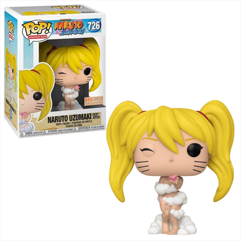 Funko pop! Naruto shippuden - naruto uzumaki sexy jutsu #726 special edition, , medium-null