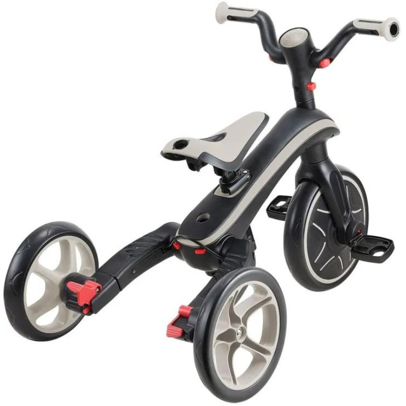 Globber tricicle trike explorer foldable 4 in 1 pastel taupe 732-466, , medium-null
