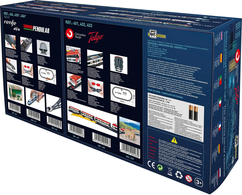 Pequetren 406 comboio pendular train set, , medium image number null