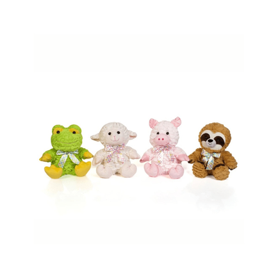 Plush frog, sheep, pig, sluggish 23cm, , medium