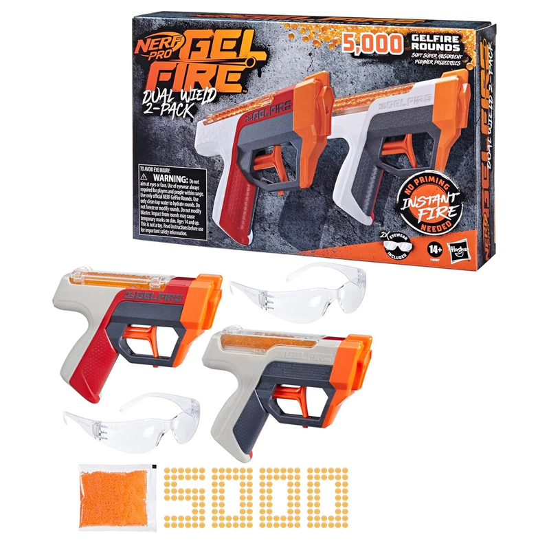 Product image: Nerf gelfire dual wield 2-blasters, , medium-null