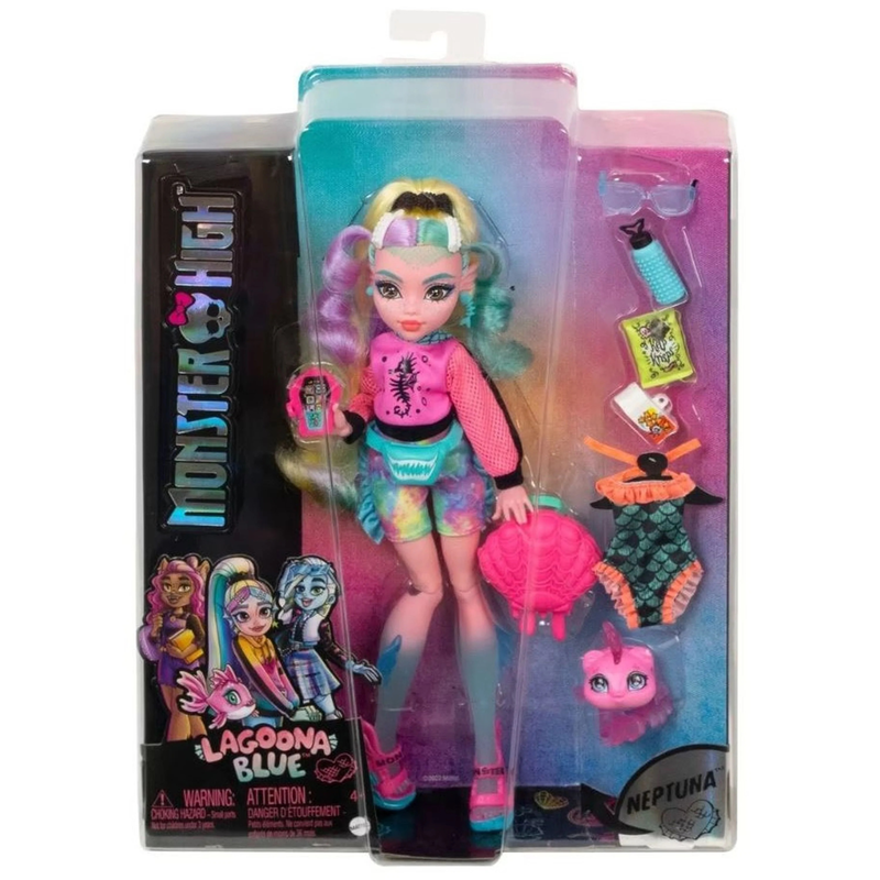Monster high lagoona hhk55 4y+, , medium-null