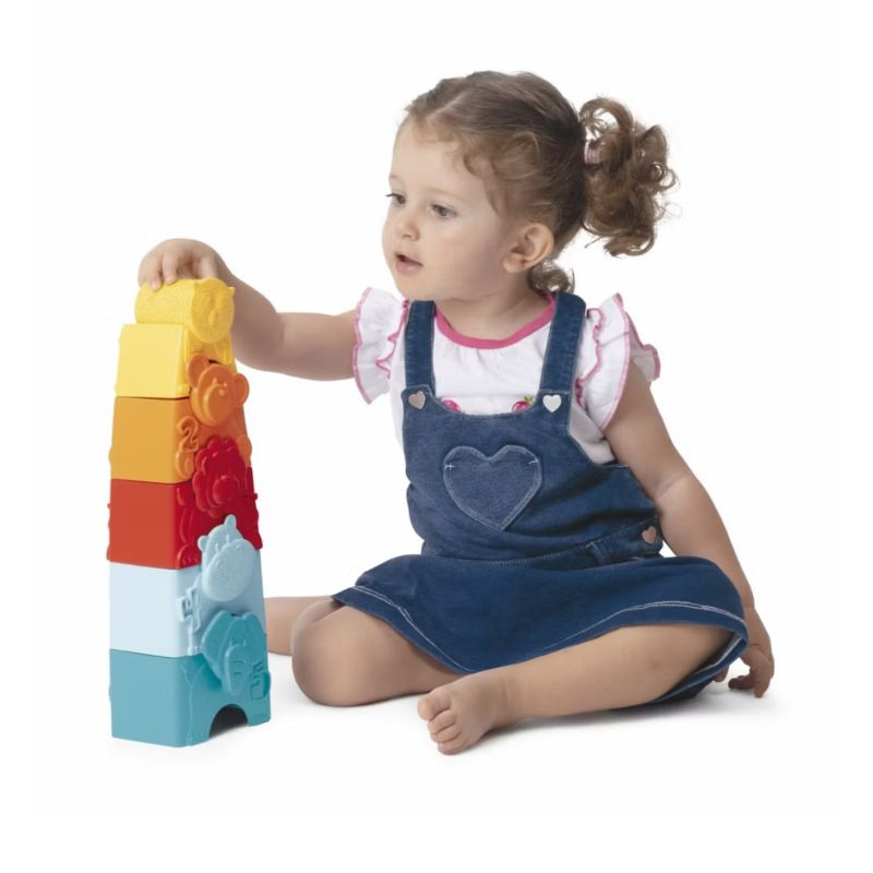Chicco eco+ series pyramid with animals y02-11570-00, , medium-null
