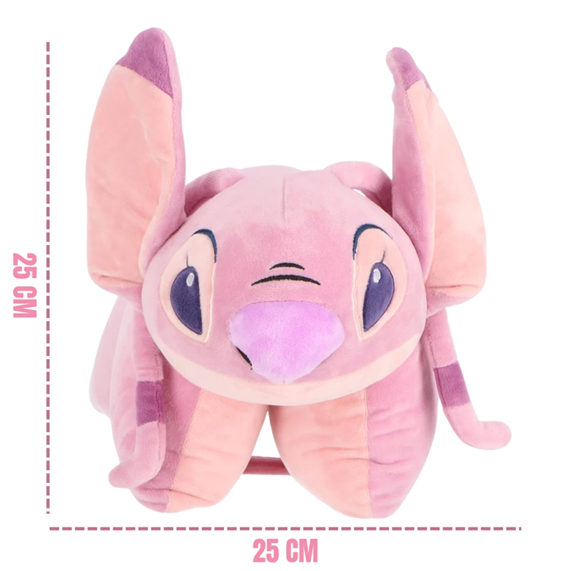 Lilo & stitch 2-in-1 cushion - angel, , medium-null