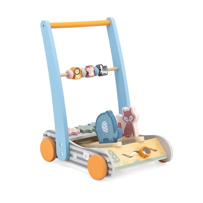 Wooden walker animal friends, , medium image number null
