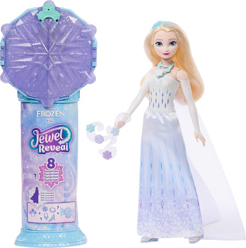 Disney frozen elsa jewel reveal fashion doll & accessories 3y+ jjy36, , medium-null