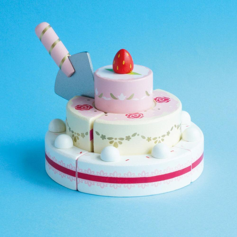 Le toy van carlo's wooden strawberry wedding cake, , medium image number null