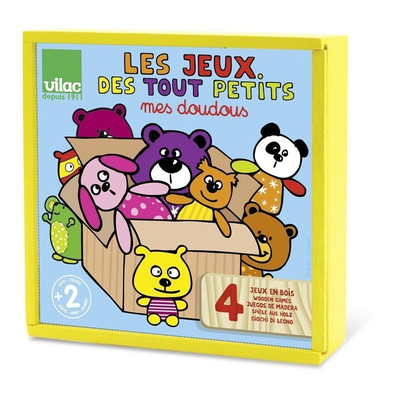 Set of board games for the little