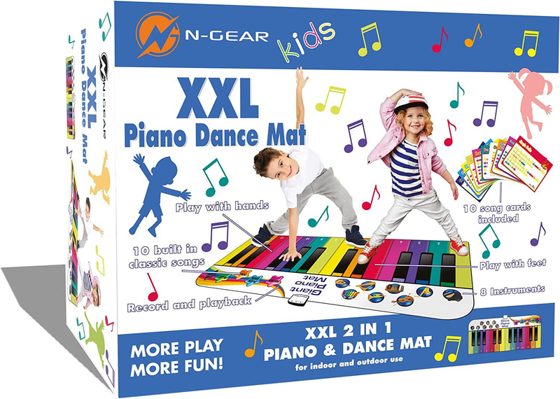 N-gear xxl piano dance mat, , medium-null