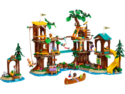 Lego 42631 friends adventure camp tree house playset, , medium