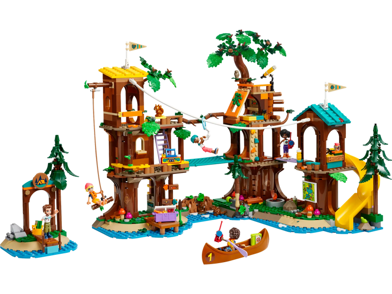 Lego 42631 friends adventure camp tree house playset, , medium-null