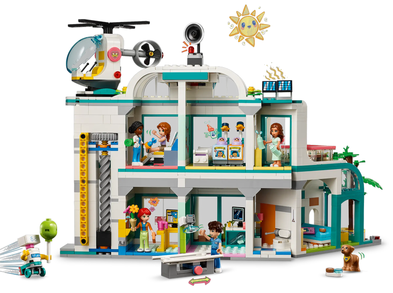 Lego friends 42621 heartlake city hospital, , medium-null
