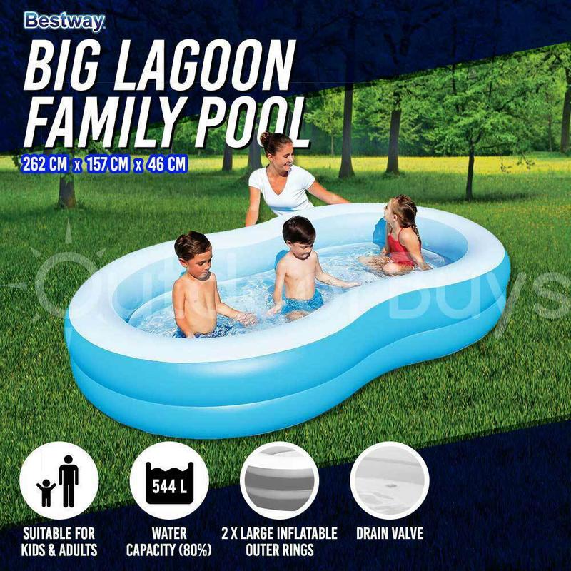 Bestway 54117b the big family pool 103x62x18cm, , medium-null