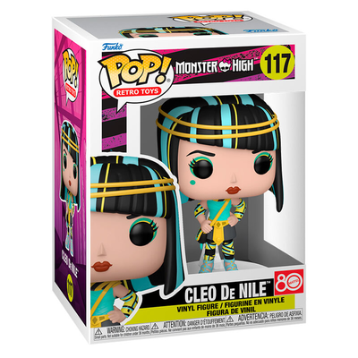 Pop funko! Retro toys: monster high cleo de nile figure, , medium